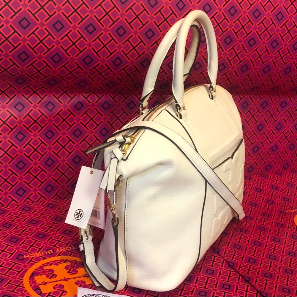 Tory Burch Bombe T Medium Satchel - Picture 3 of 7